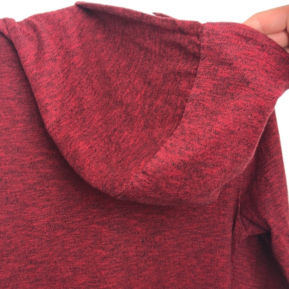 DC Red Speckled Men’s Sweatshirt Hoodie Size S - Picture 9 of 9